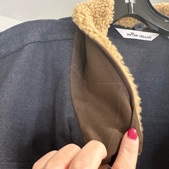 Mens PETER MILLAR Flannel Jacket | Size 3XL - Picture 5 of 5